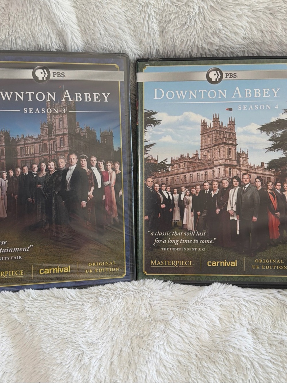 Downton Abbey Season 3 (new, Sealed) & Season 4 Masterpiece Original